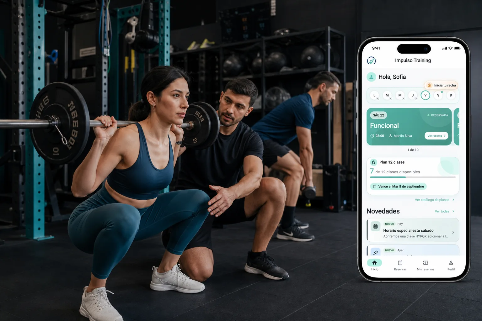 Software de gestión para gimnasios
